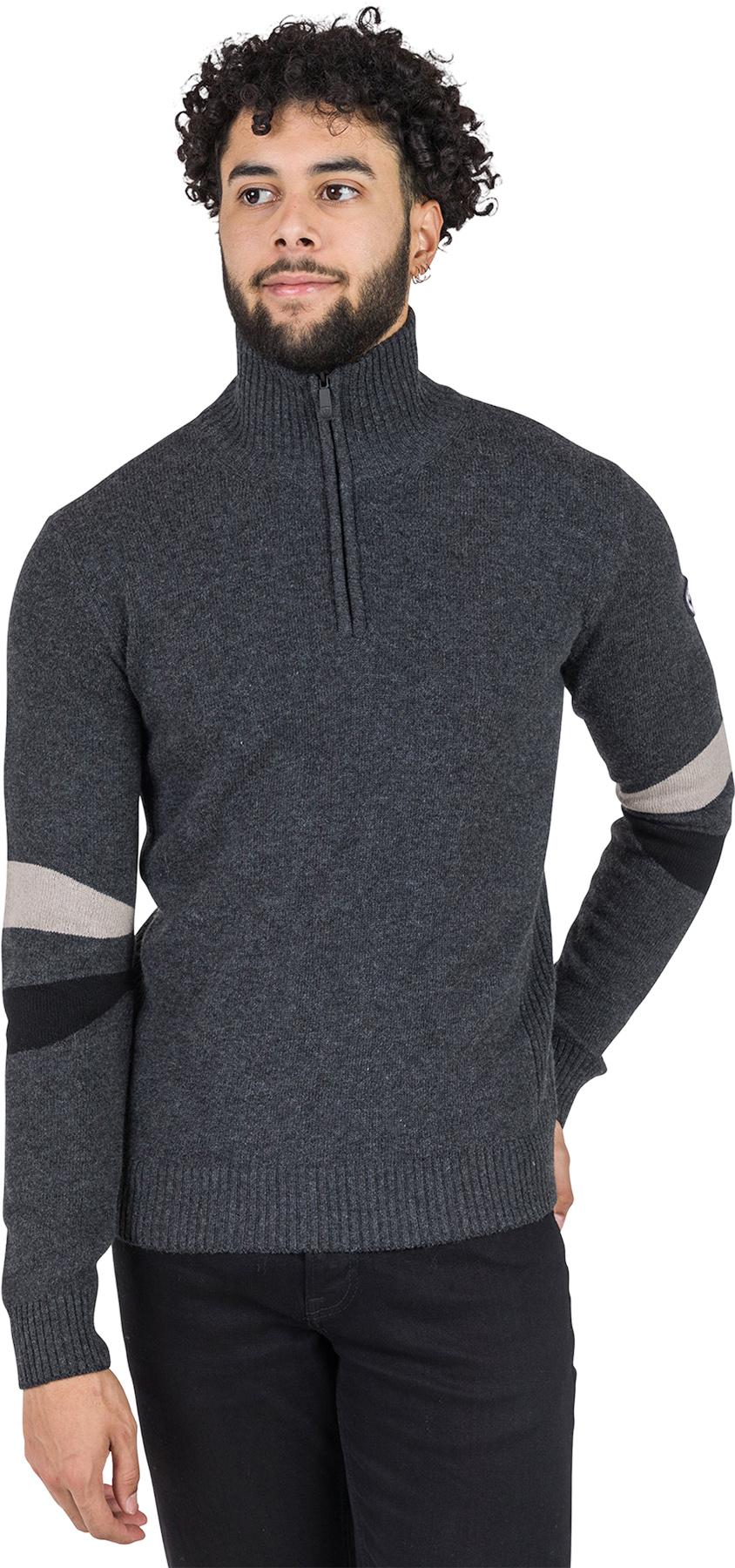 Image de produit pour Chandail en tricot à demi-glissière Signature - Homme