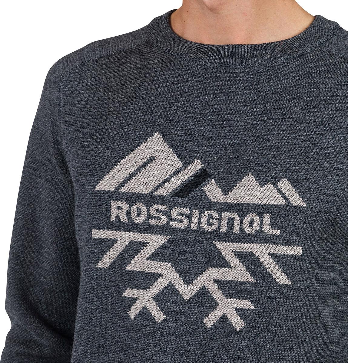 Product gallery image number 8 for product Jacquard Crew Neck Sweater - Men's