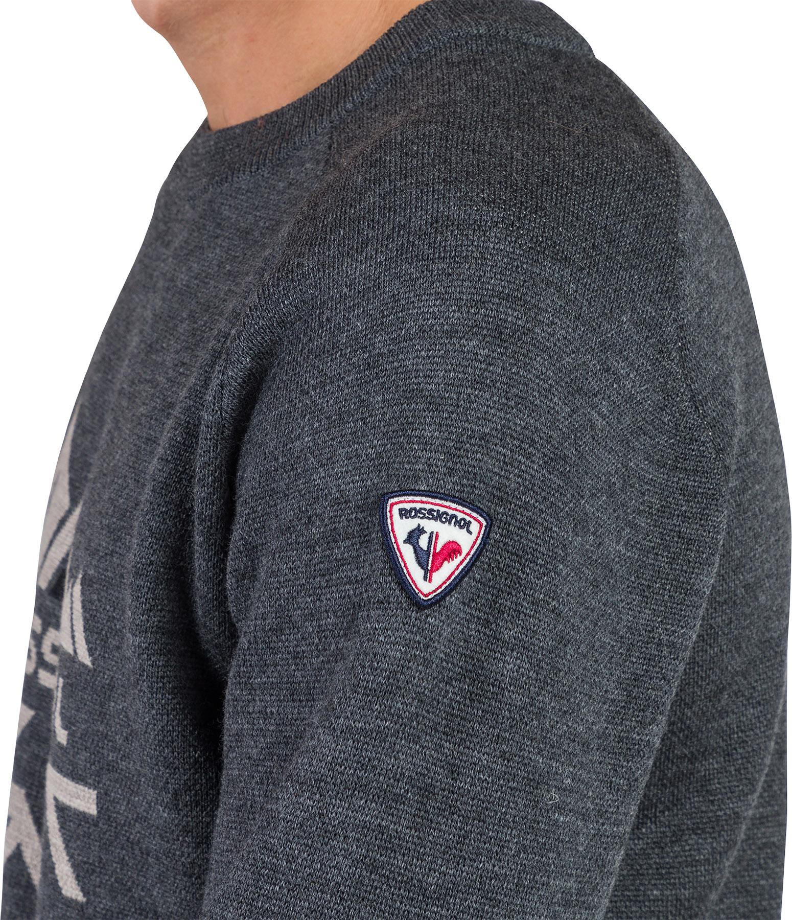 Product gallery image number 2 for product Jacquard Crew Neck Sweater - Men's
