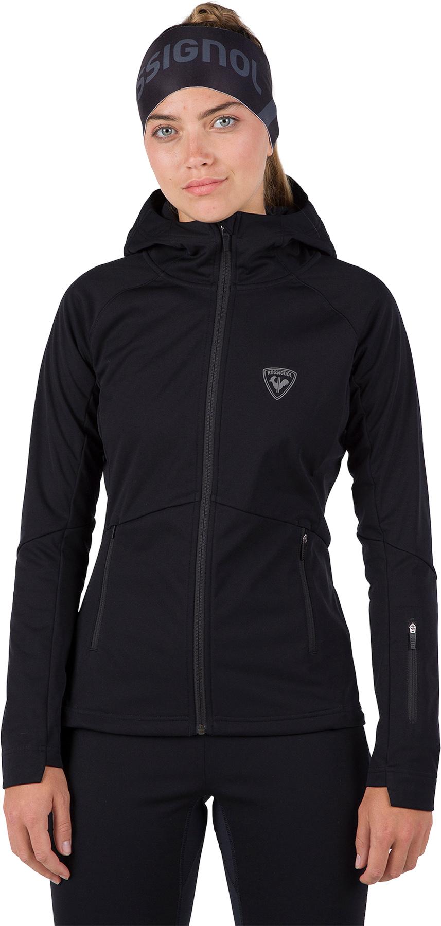 Image de produit pour Manteau coquille souple à capuchon Genetys - Femme