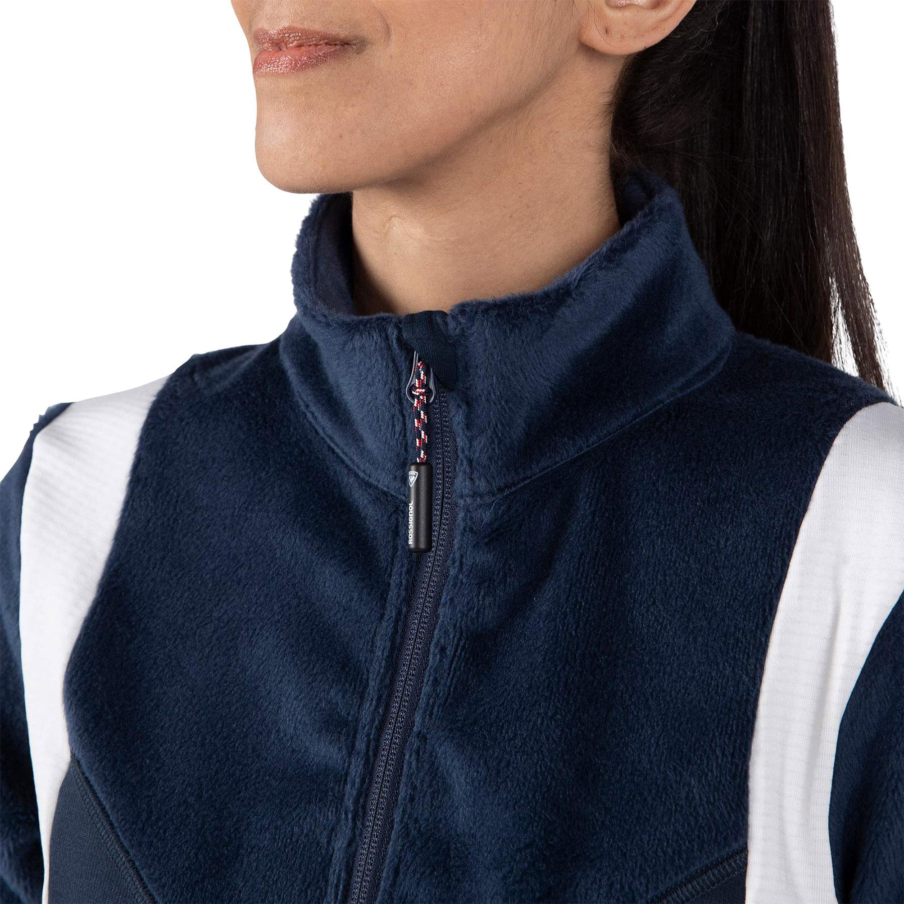 Numéro de l'image de la galerie de produits 3 pour le produit Manteau en molleton à glissière pleine longueur Diretta - Femme