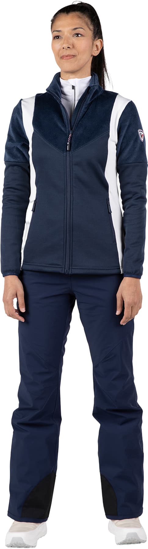 Numéro de l'image de la galerie de produits 4 pour le produit Manteau en molleton à glissière pleine longueur Diretta - Femme