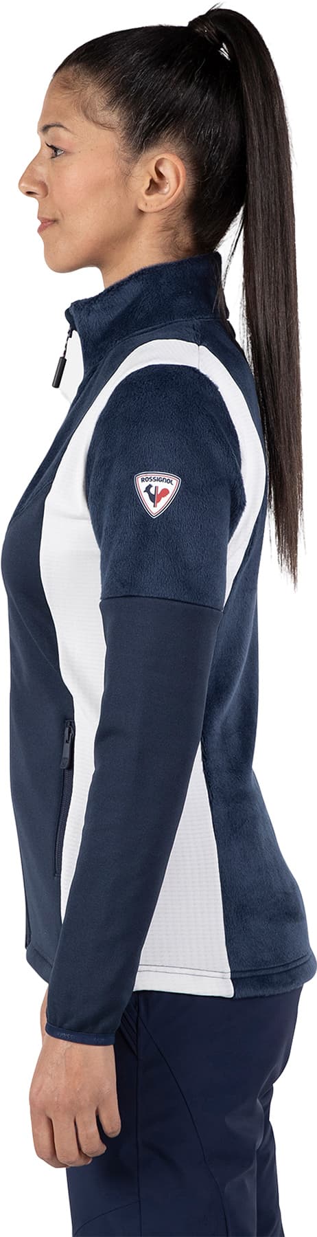Numéro de l'image de la galerie de produits 5 pour le produit Manteau en molleton à glissière pleine longueur Diretta - Femme