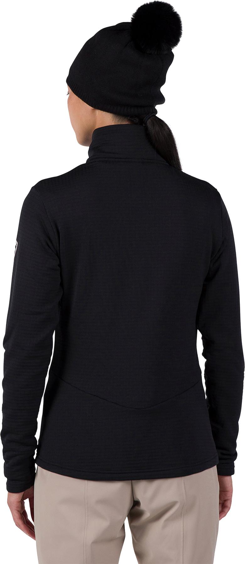 Numéro de l'image de la galerie de produits 2 pour le produit Manteau en molleton à glissière pleine longueur Blackside - Femme