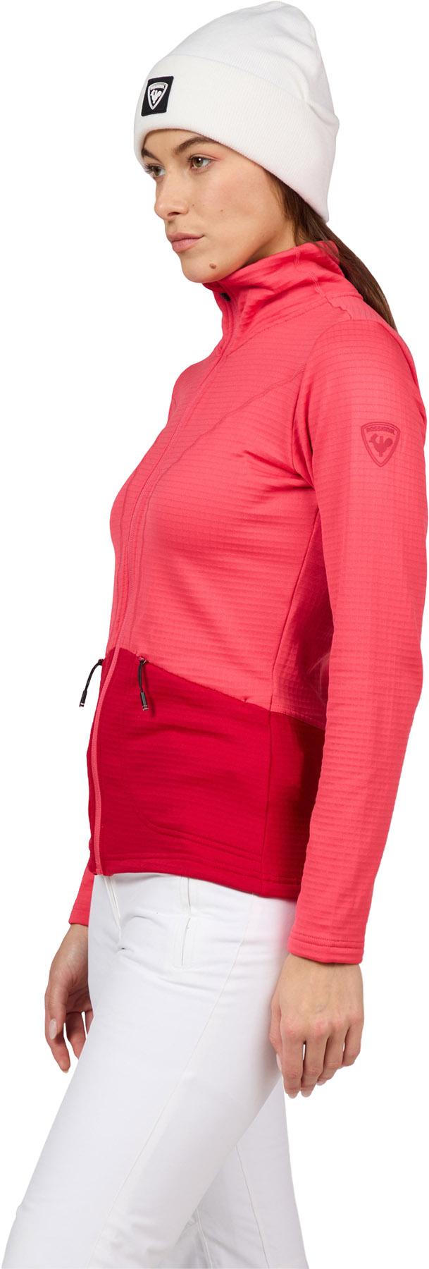 Numéro de l'image de la galerie de produits 4 pour le produit Manteau en molleton à glissière pleine longueur Blackside - Femme