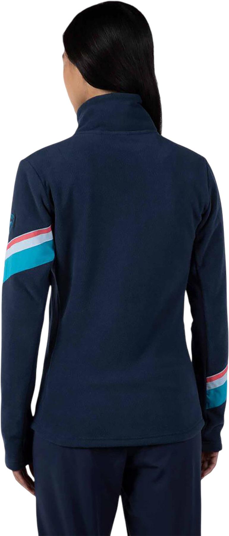 Numéro de l'image de la galerie de produits 3 pour le produit Manteau en molleton à glissière pleine longueur Strawpile - Femme