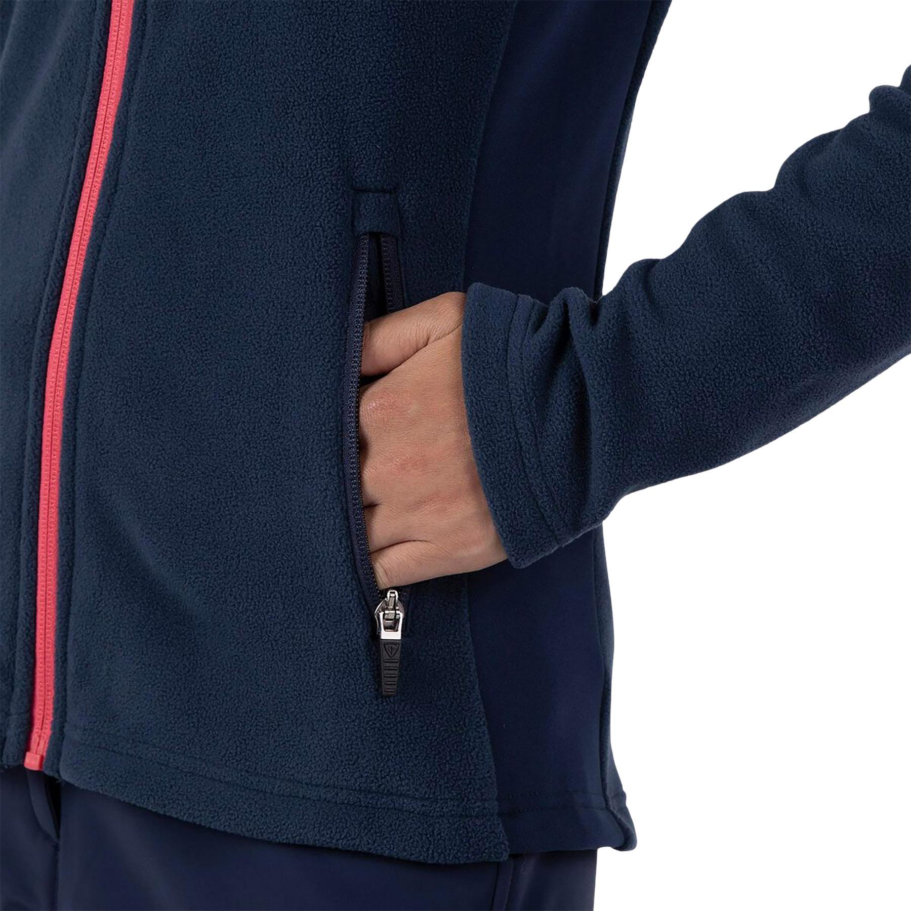 Numéro de l'image de la galerie de produits 6 pour le produit Manteau en molleton à glissière pleine longueur Strawpile - Femme