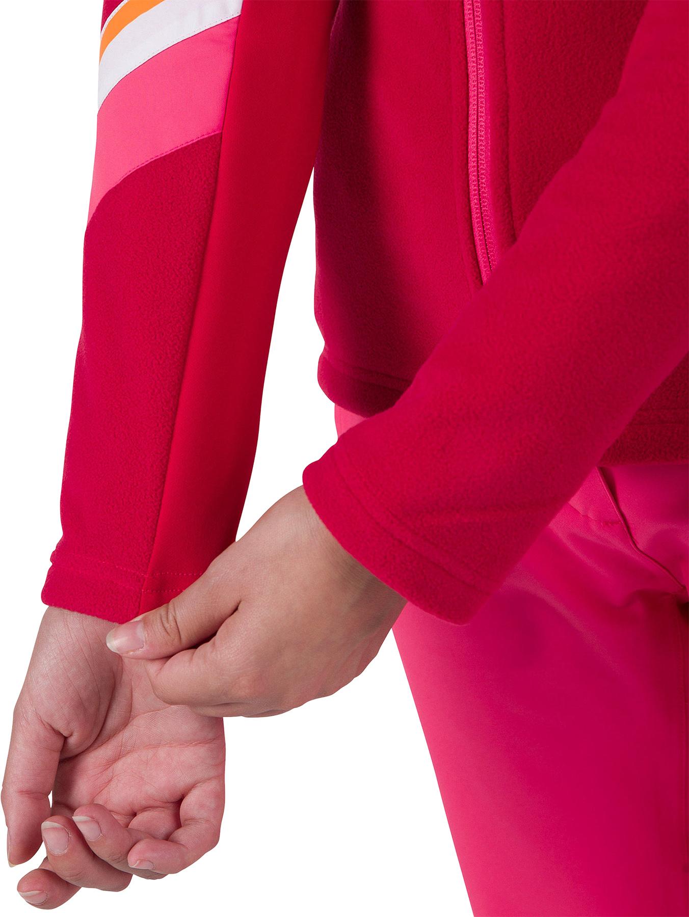 Numéro de l'image de la galerie de produits 4 pour le produit Manteau en molleton à glissière pleine longueur Strawpile - Femme