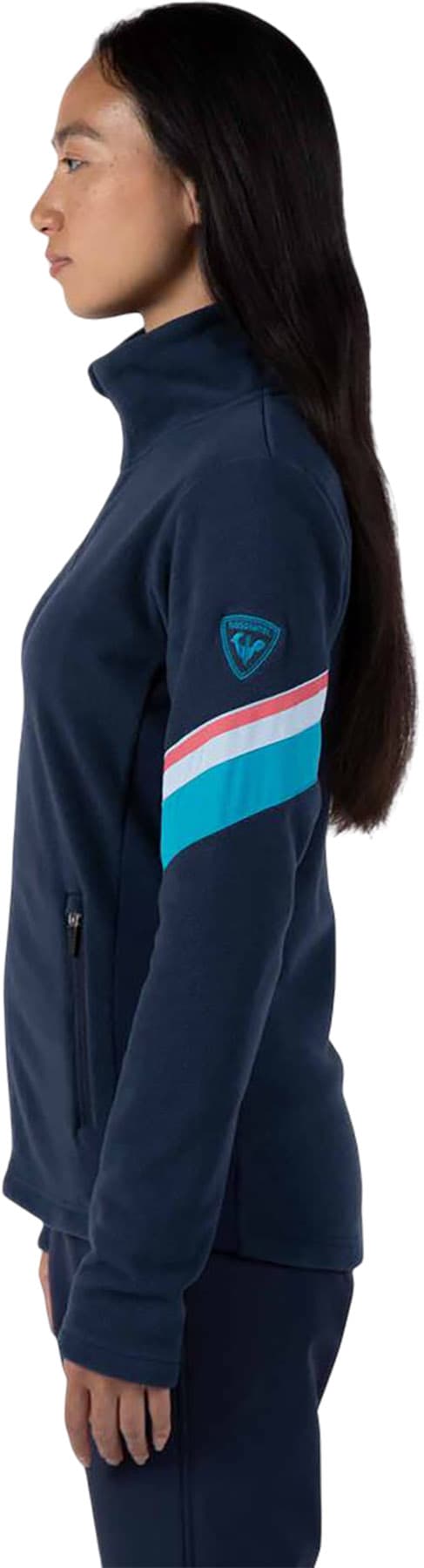 Numéro de l'image de la galerie de produits 4 pour le produit Manteau en molleton à glissière pleine longueur Strawpile - Femme