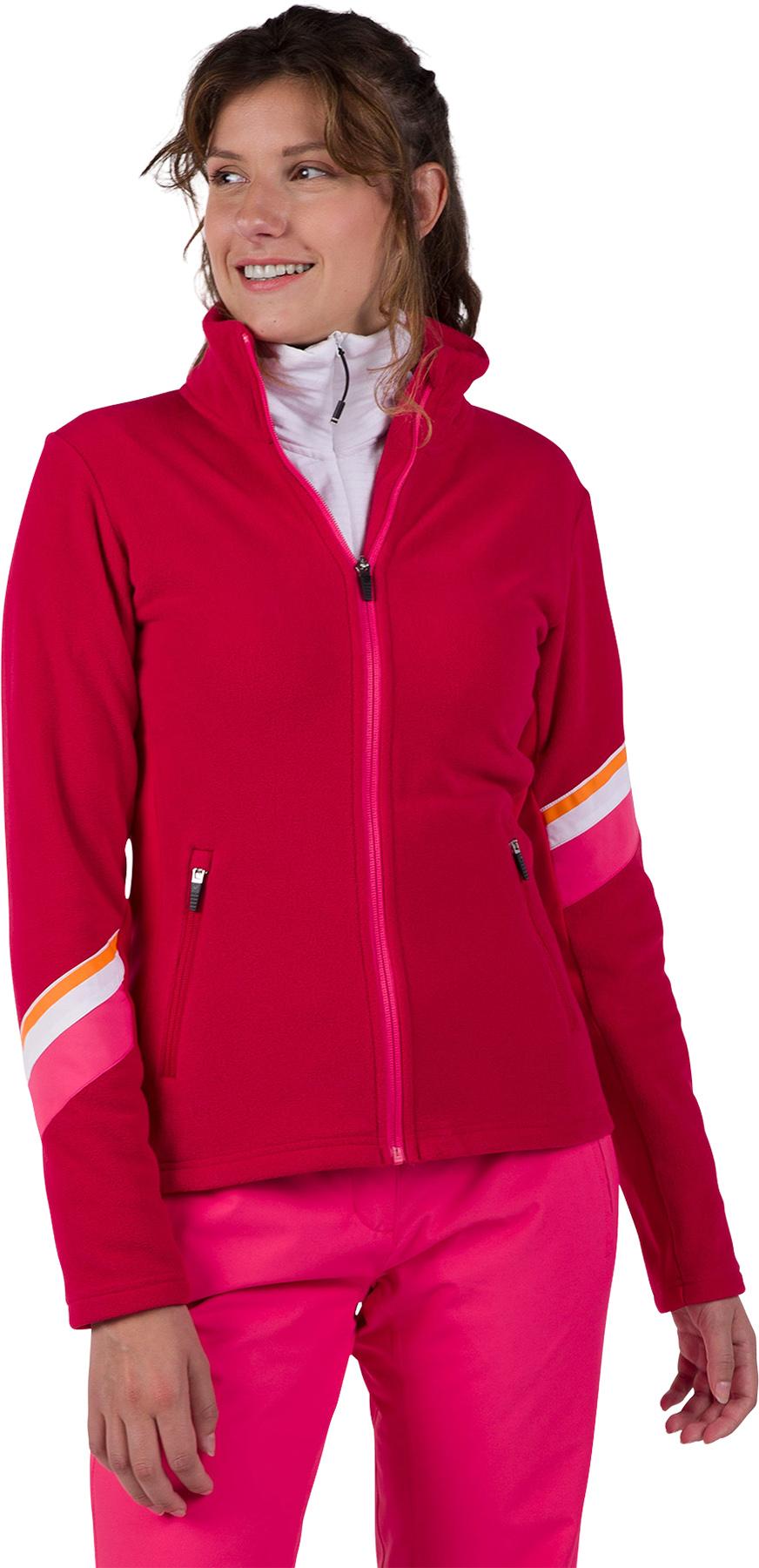 Image de produit pour Manteau en molleton à glissière pleine longueur Strawpile - Femme