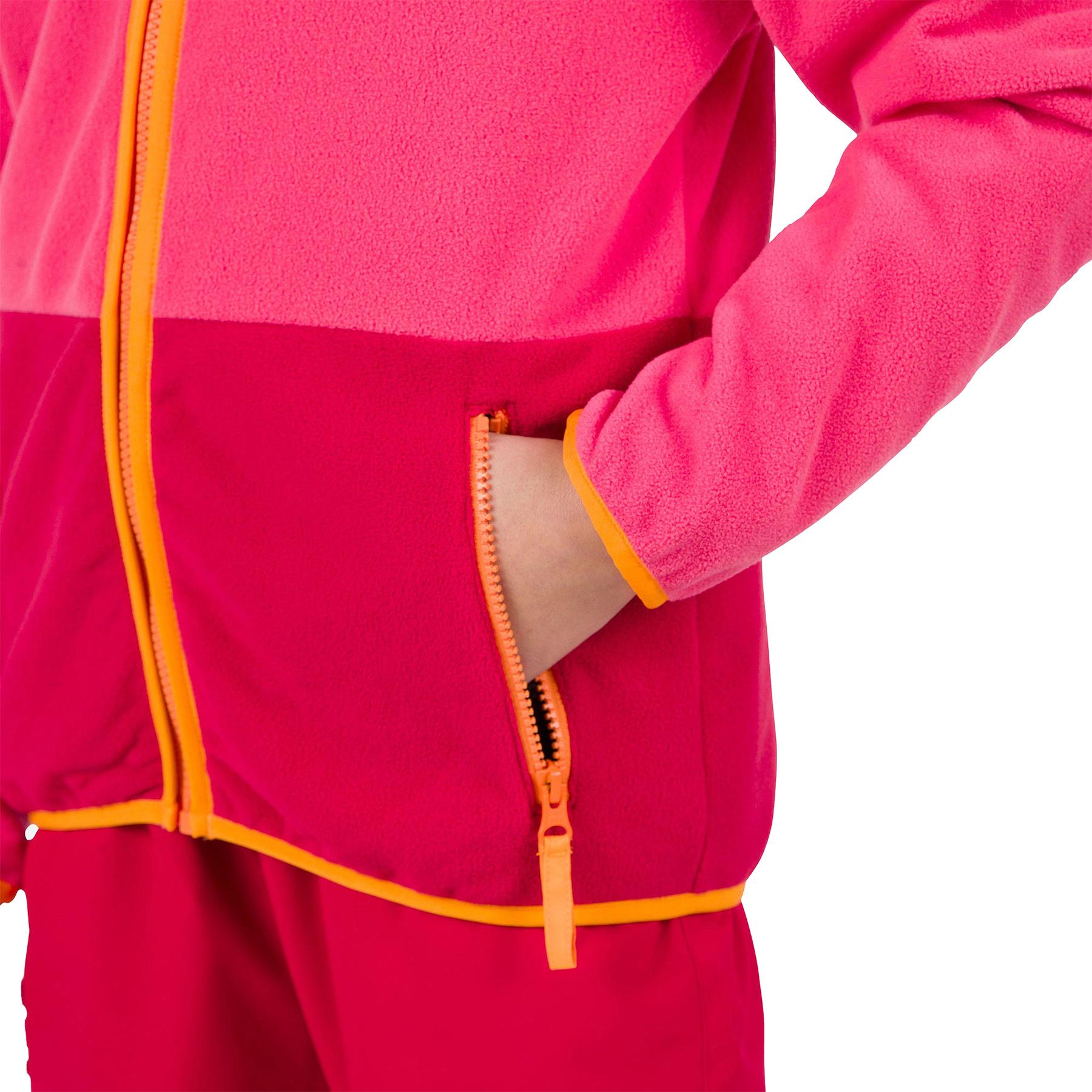 Product gallery image number 3 for product Manteau en molleton à glissière pleine longueur Strawpile - Jeune