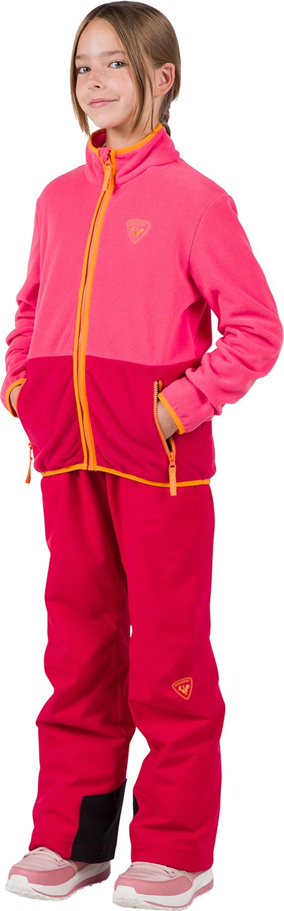 Product gallery image number 4 for product Manteau en molleton à glissière pleine longueur Strawpile - Jeune