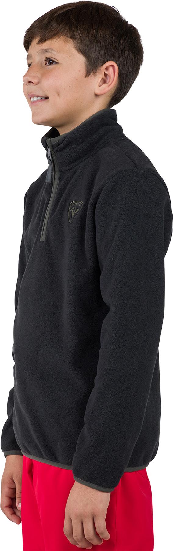 Product gallery image number 2 for product Haut en molleton à demi-glissière Strawpile - Jeune