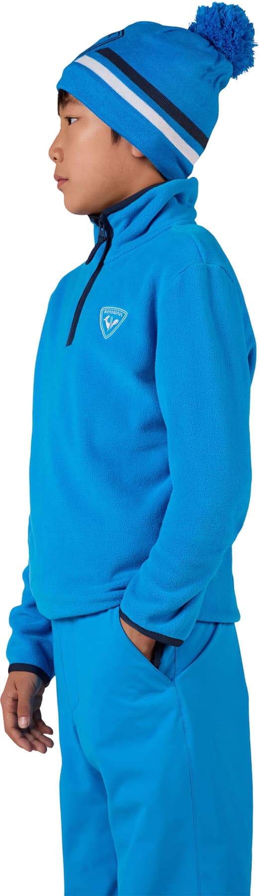 Numéro de l'image de la galerie de produits 5 pour le produit Haut en molleton à demi-glissière Strawpile - Jeune