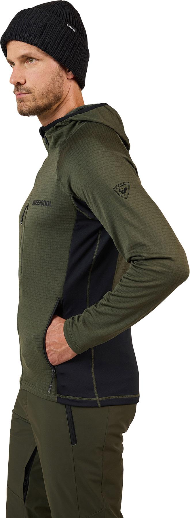 Product gallery image number 7 for product Blackside Mix Full-Zip Hooded Fleece Jacket - Men's