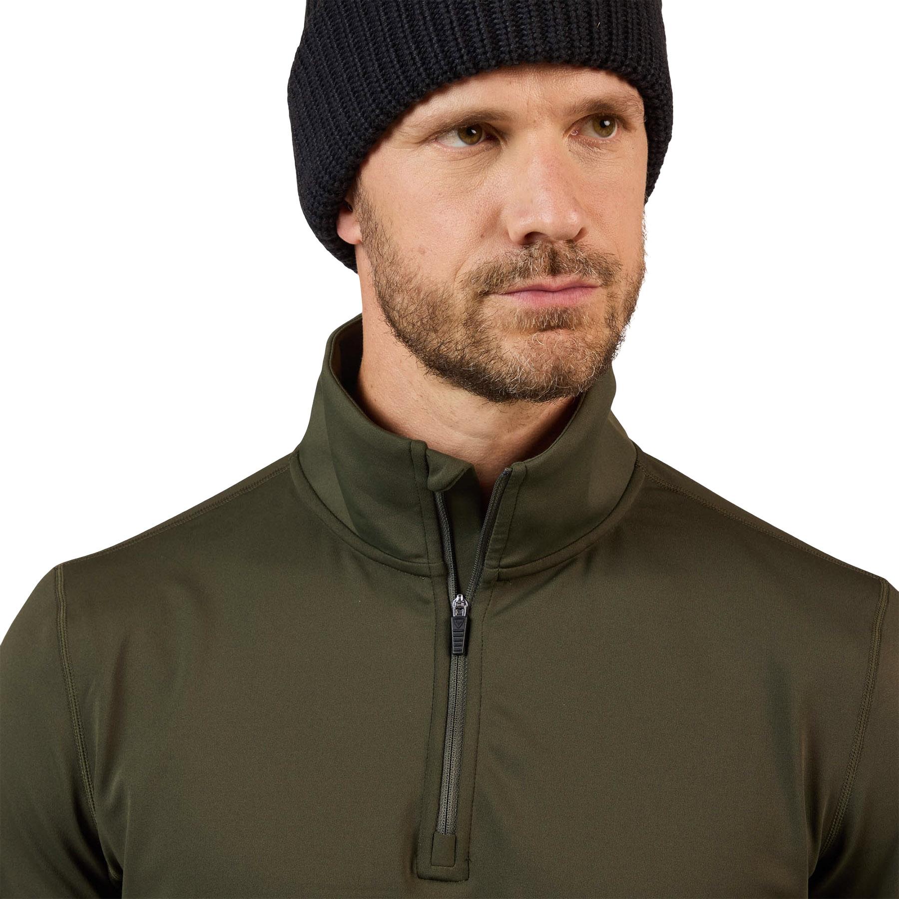 Product gallery image number 4 for product Mid Layer Stretch Half-Zip Fleece Top - Men's