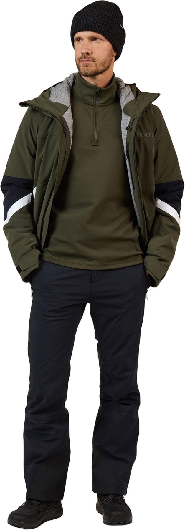 Product gallery image number 5 for product Mid Layer Stretch Half-Zip Fleece Top - Men's