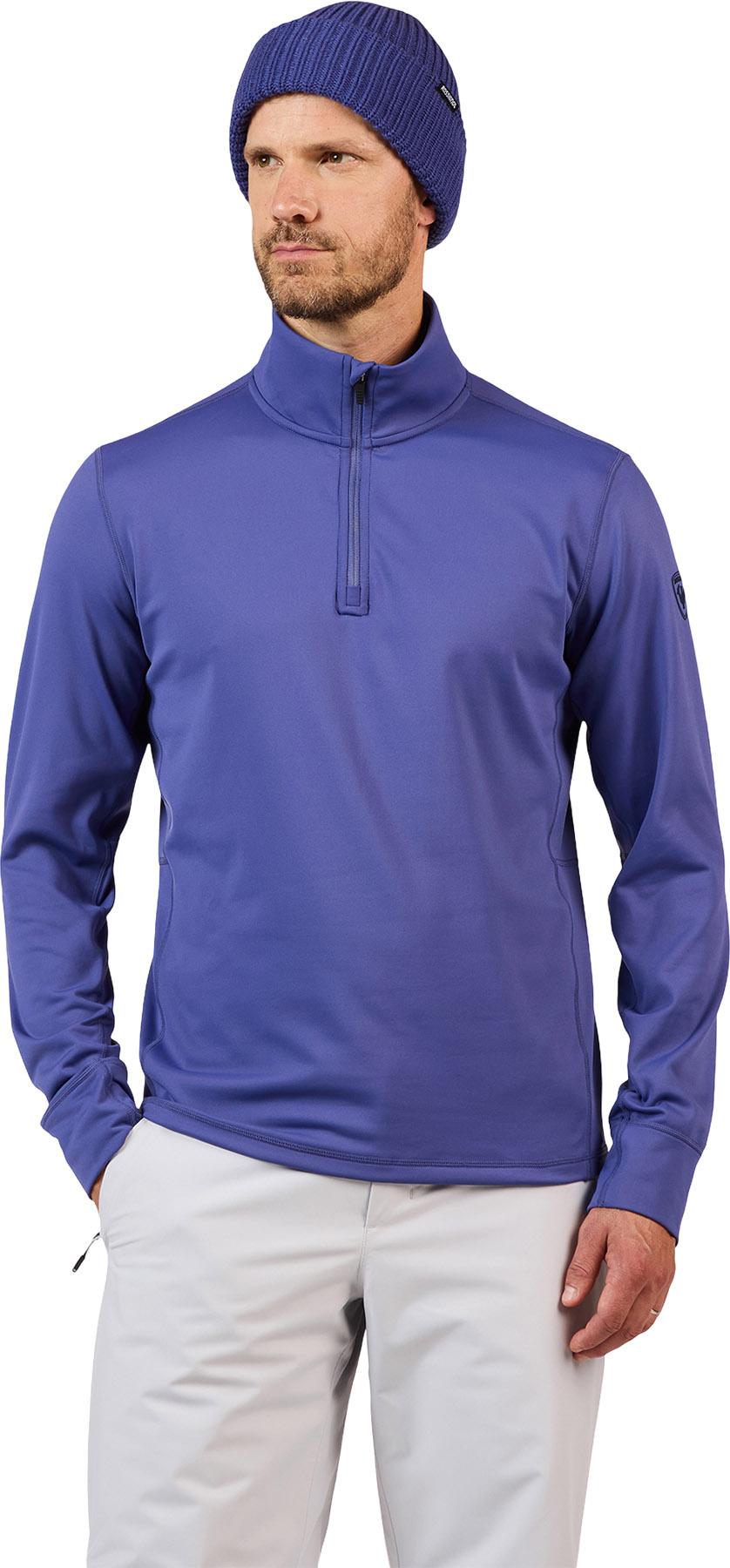 Product gallery image number 5 for product Haut en molleton à demi-glissière extensible couche intermédiaire - Homme