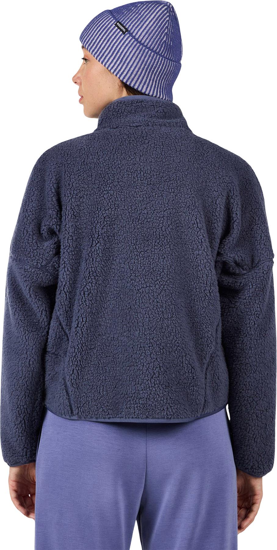 Product gallery image number 2 for product AllTrack Snap Sherpa Jacket - Women's