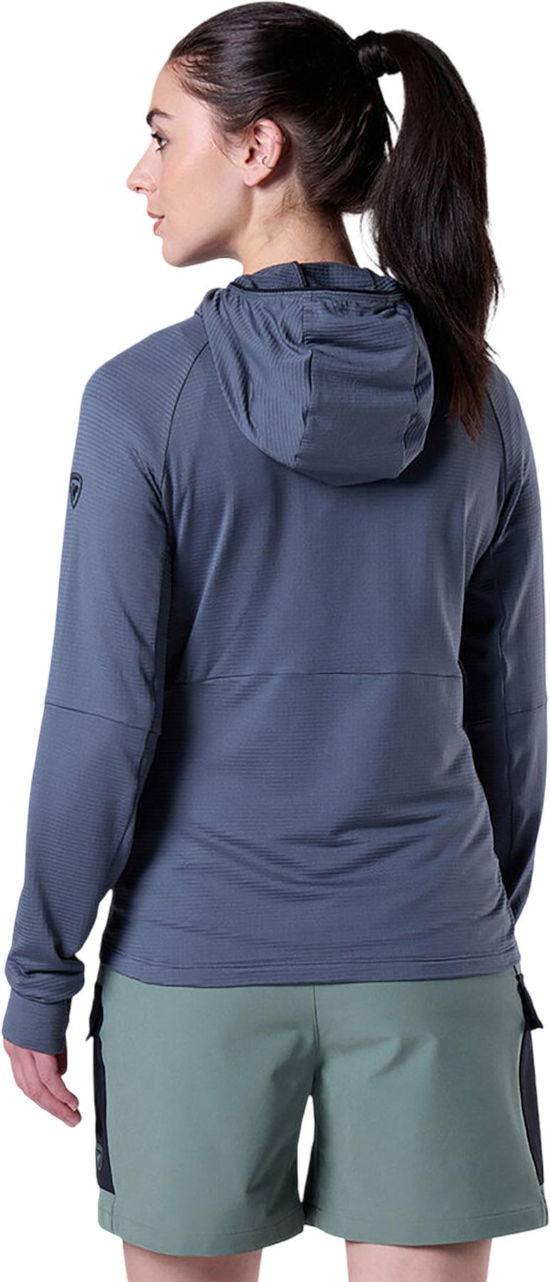 Product gallery image number 2 for product Sweat à Capuche Texturé à Couche intermédiaire - Femme