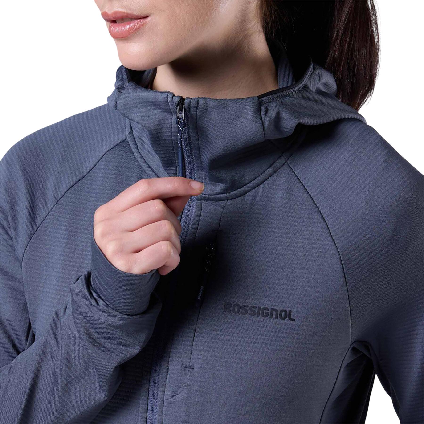 Product gallery image number 3 for product Sweat à Capuche Texturé à Couche intermédiaire - Femme