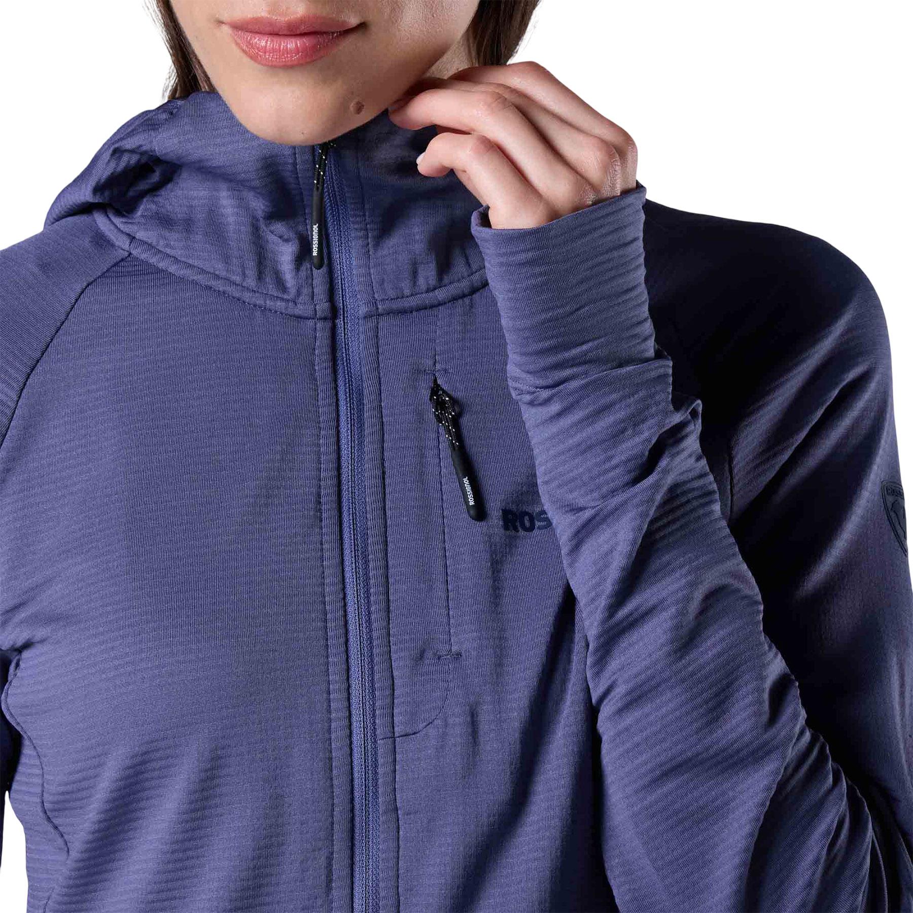 Numéro de l'image de la galerie de produits 4 pour le produit Sweat à Capuche Texturé à Couche intermédiaire - Femme