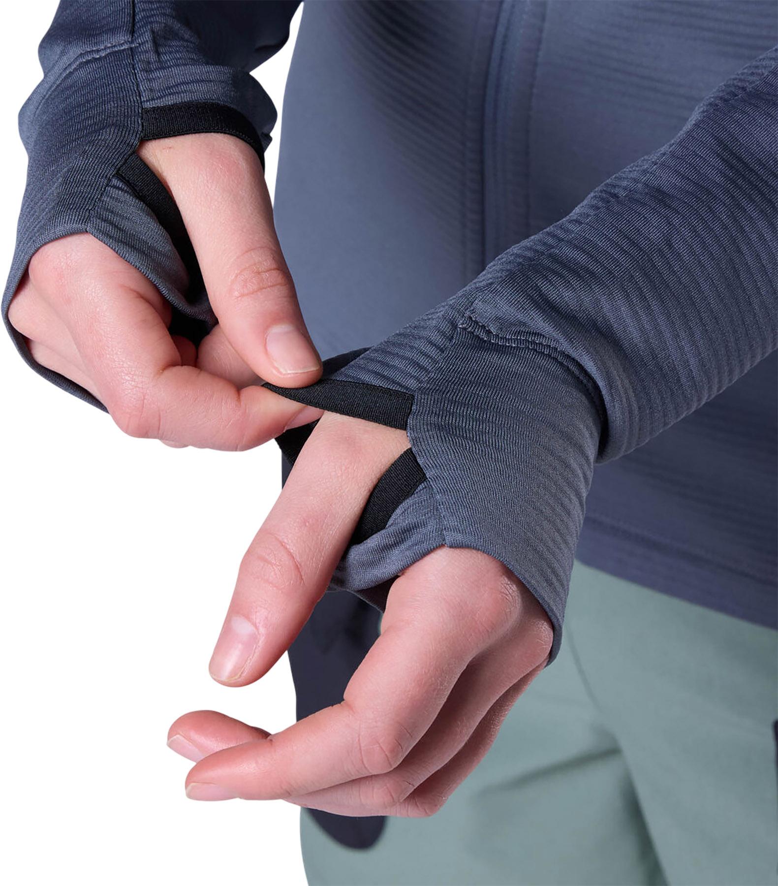 Product gallery image number 4 for product Sweat à Capuche Texturé à Couche intermédiaire - Femme