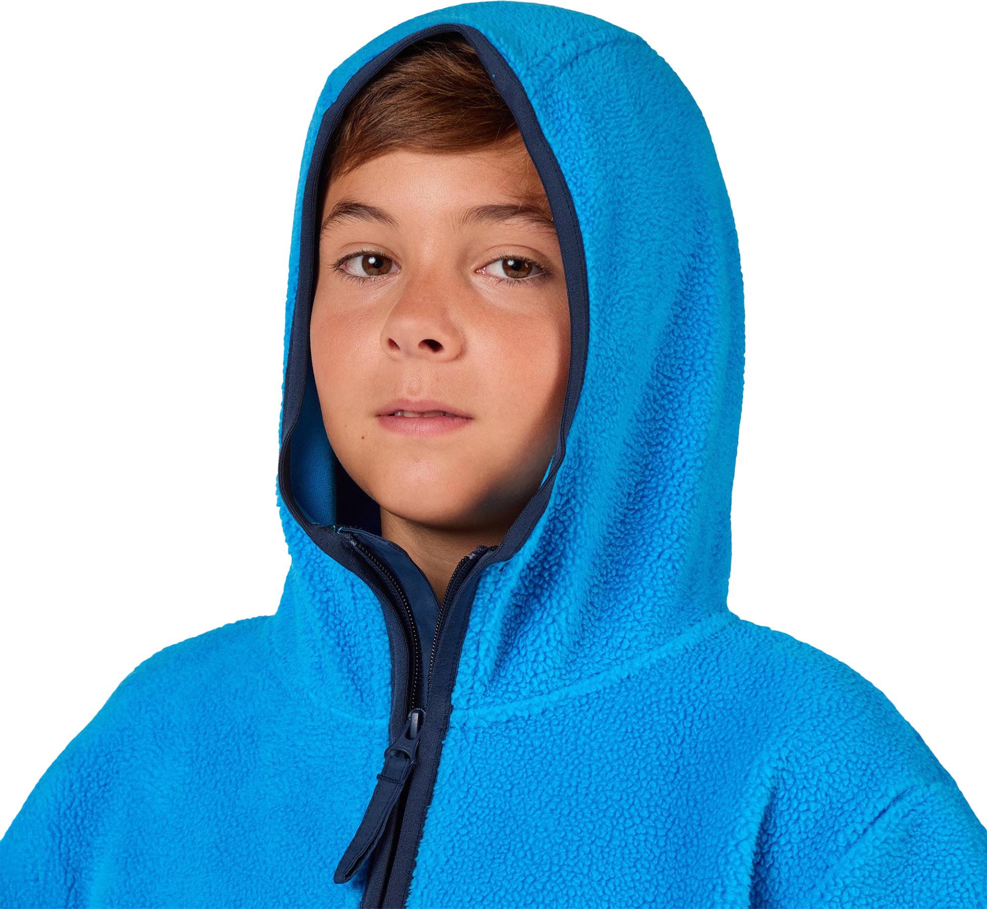 Product gallery image number 3 for product Anorak en molleton Alltrack - Jeune