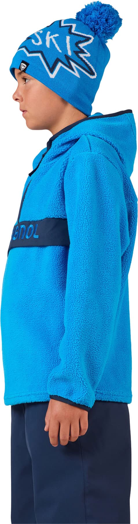 Product gallery image number 6 for product Anorak en molleton Alltrack - Jeune