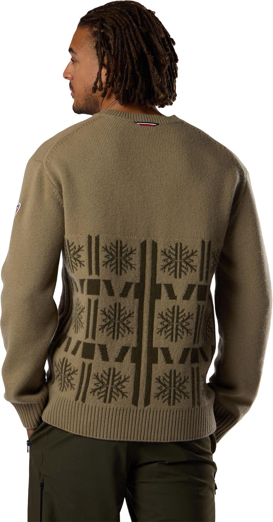 Product gallery image number 4 for product Patterned Crewneck Sweater - Men's