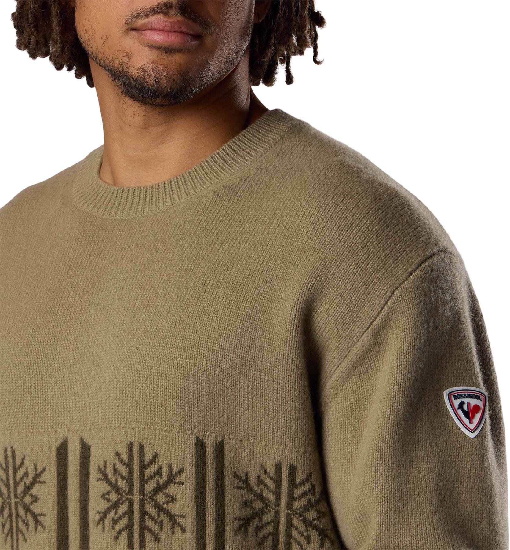 Product gallery image number 5 for product Patterned Crewneck Sweater - Men's