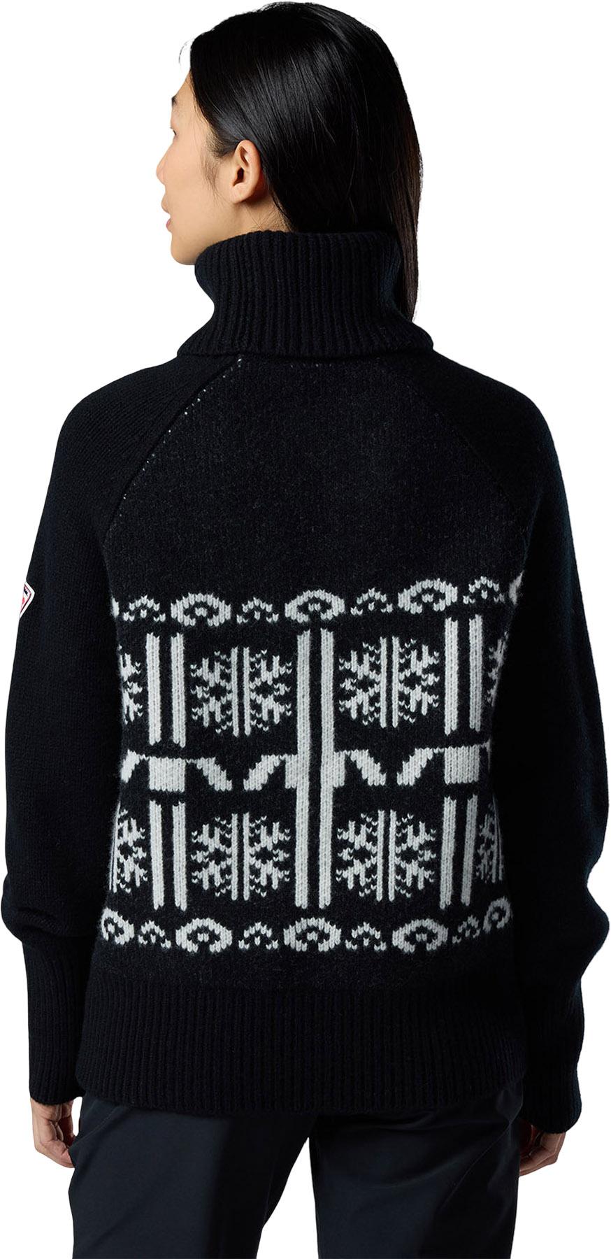 Product gallery image number 2 for product Patterned Crewneck Sweater - Women's