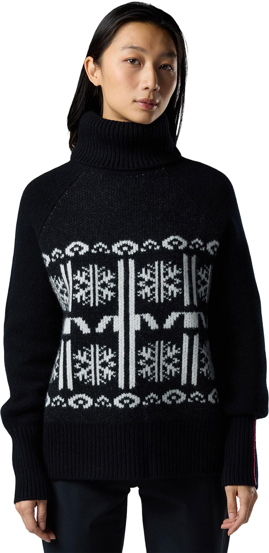 Product gallery image number 3 for product Patterned Crewneck Sweater - Women's