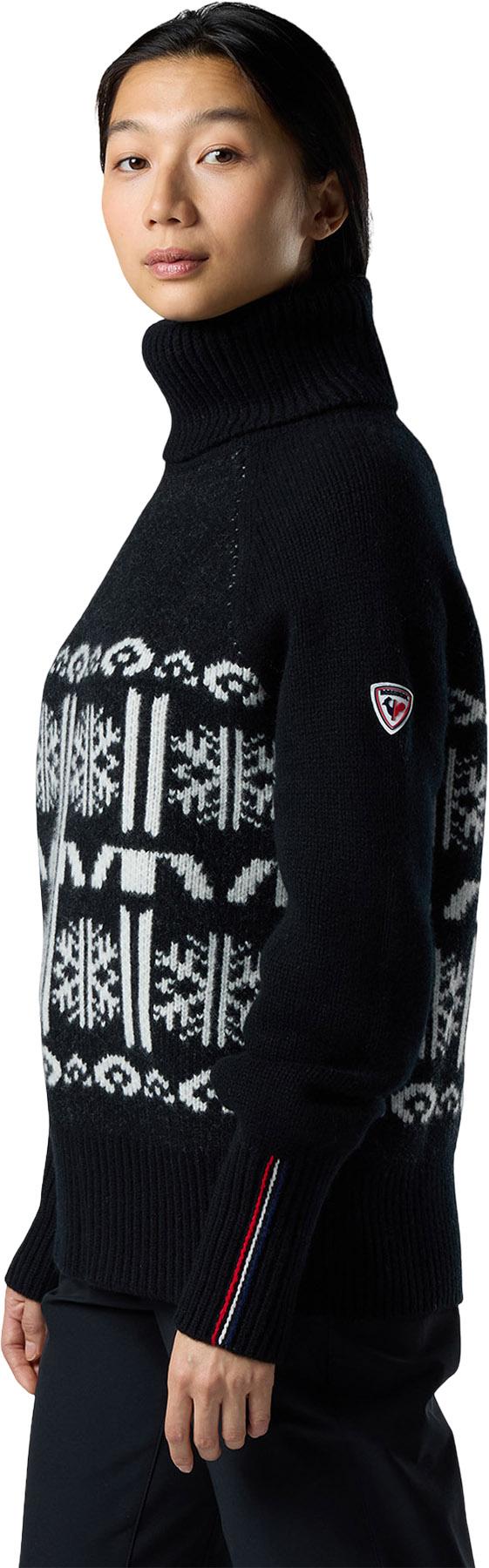 Product gallery image number 4 for product Patterned Crewneck Sweater - Women's