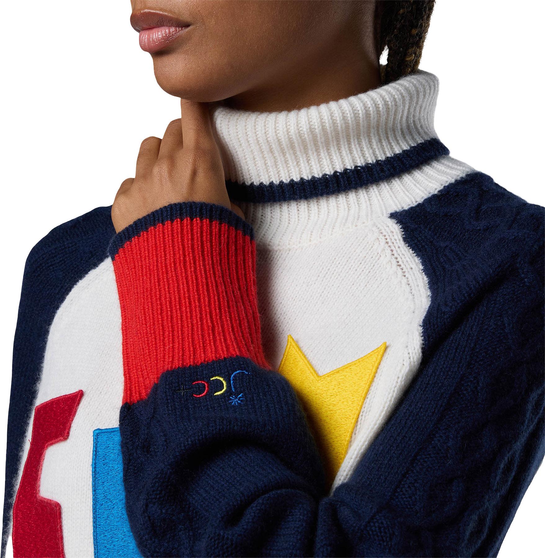 Product gallery image number 3 for product JCC Graphic Turtle Neck Sweater - Women's