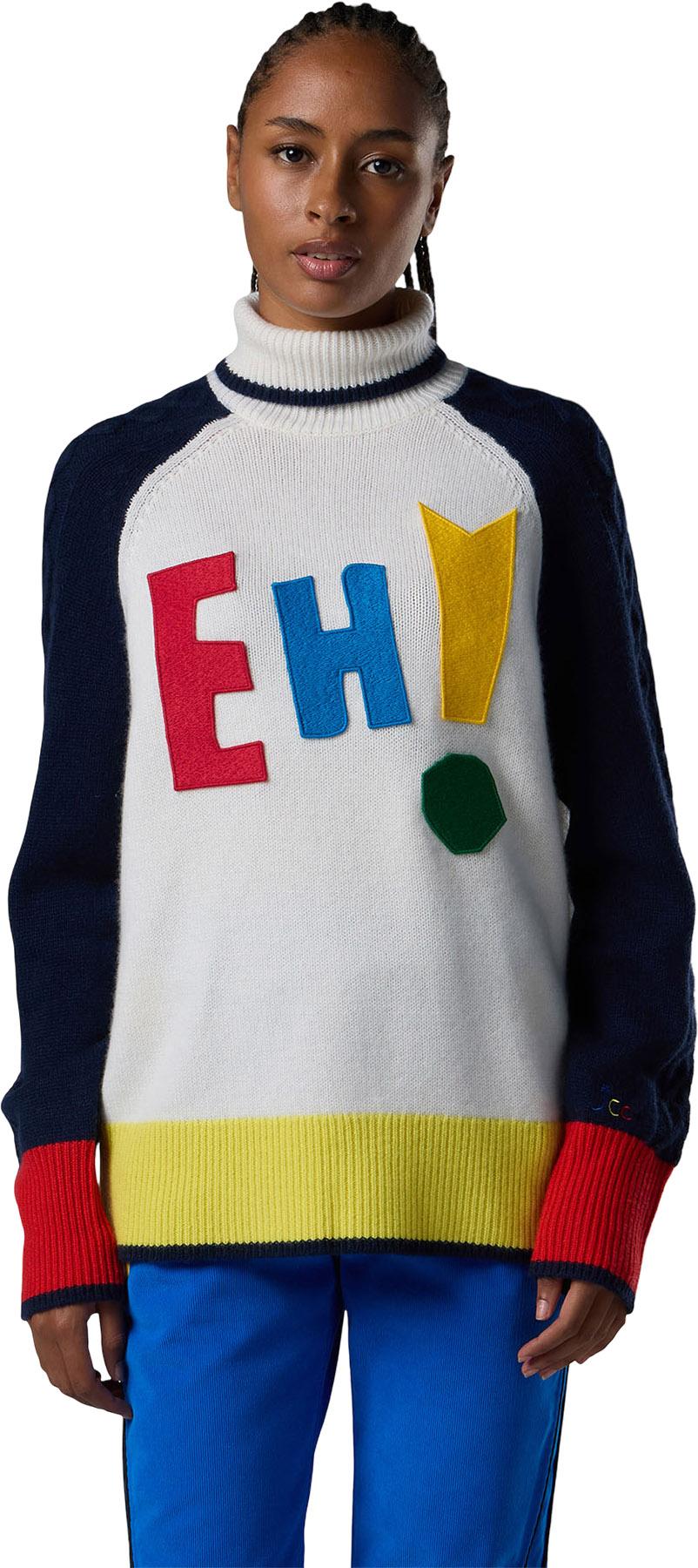 Product gallery image number 4 for product JCC Graphic Turtle Neck Sweater - Women's