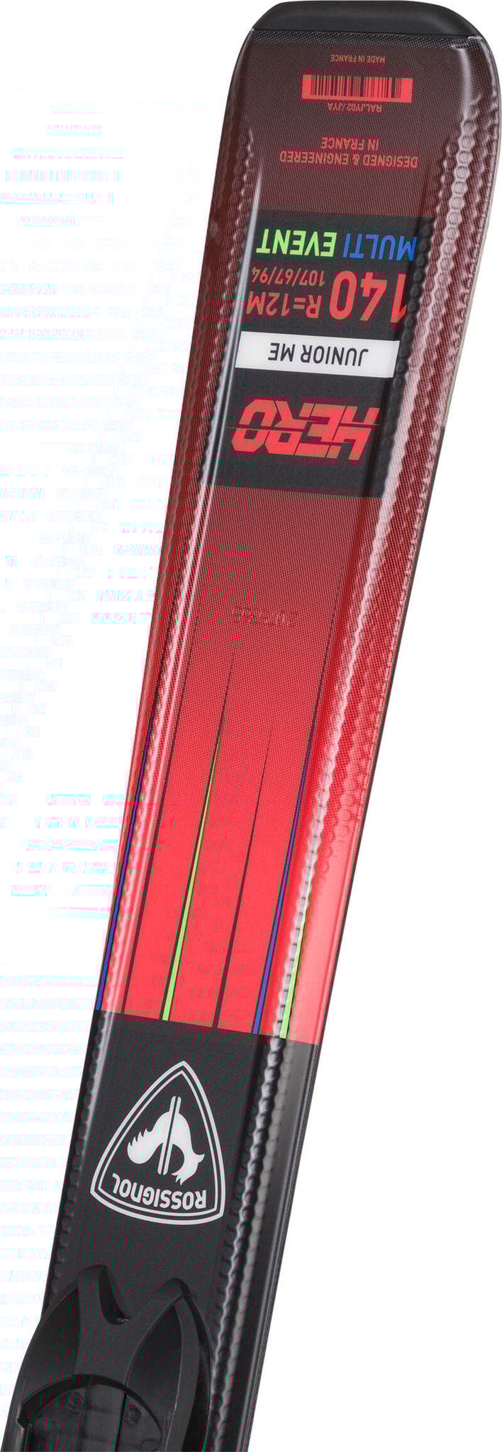 Product gallery image number 2 for product Hero Jr 130-150 On Piste Ski with Xpress JR 7 GW Bindings - Youth