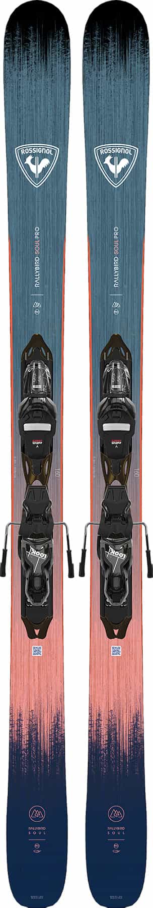 Product image for Rallybird Soul Pro Skis with Xpress 10 W GW B93 Ski Bindings - Youth