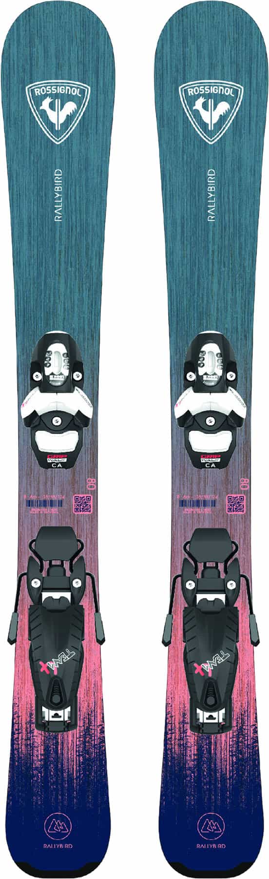 Product image for Rallybird Kid Skis with Team 4 GW B76 Ski Bindings - Kids