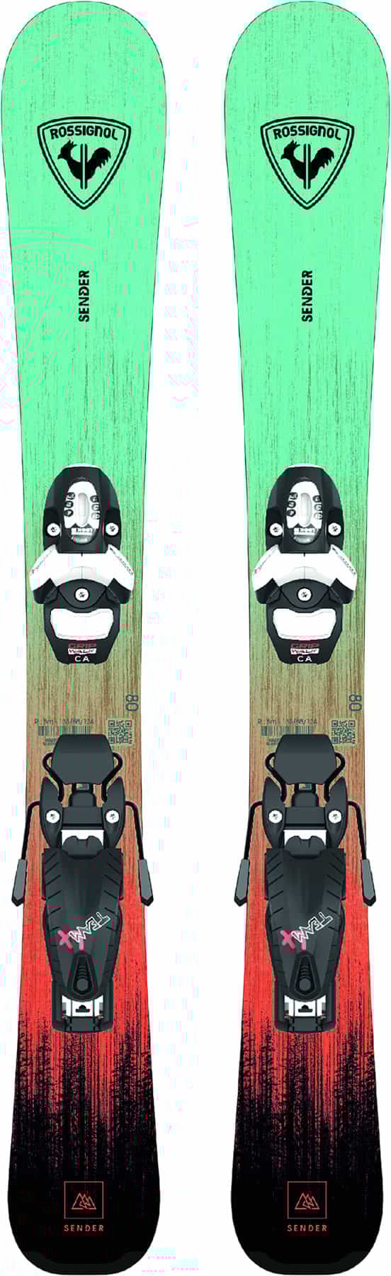 Product image for Sender Kid Skis with Team 4 GW B76 Ski Bindings - Kids