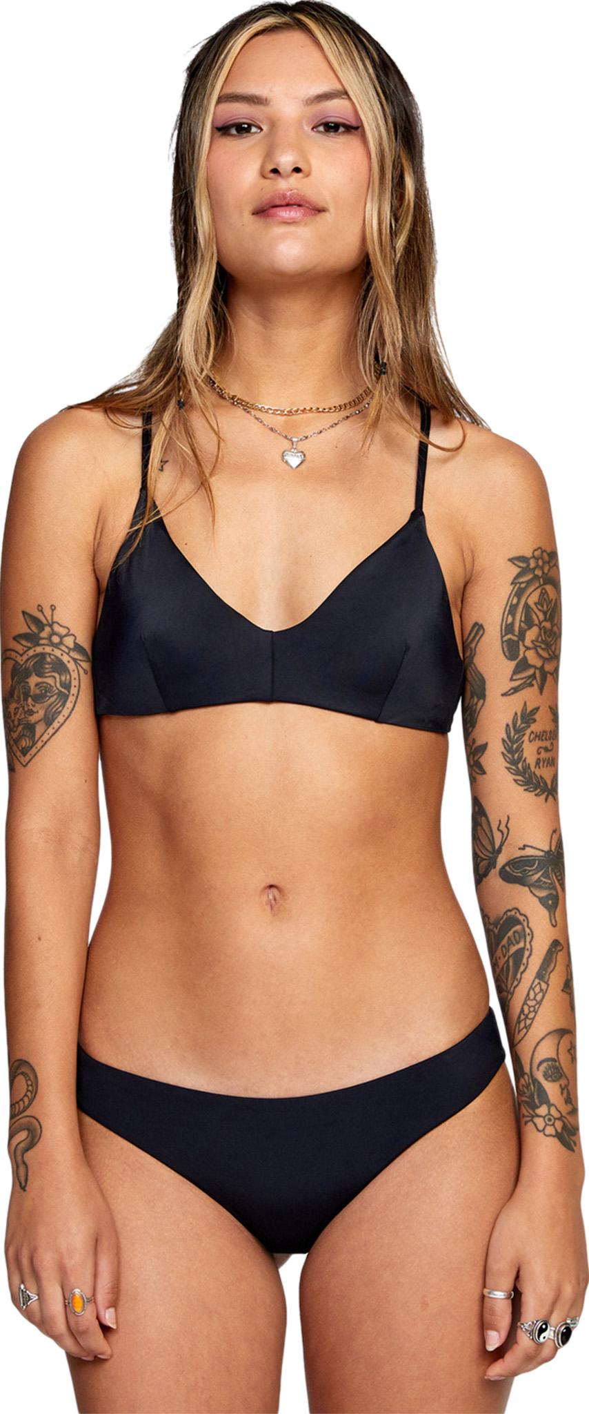 Product gallery image number 1 for product Solid Crossback Bikini Top - Women's