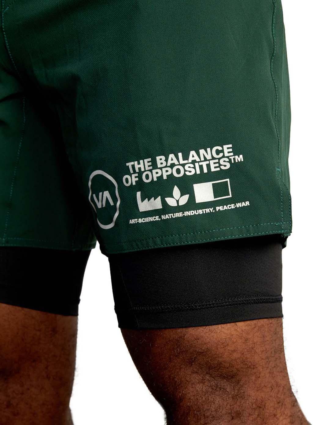Product gallery image number 5 for product Yogger Train 2-In-1 18 In Workout Shorts - Men's 