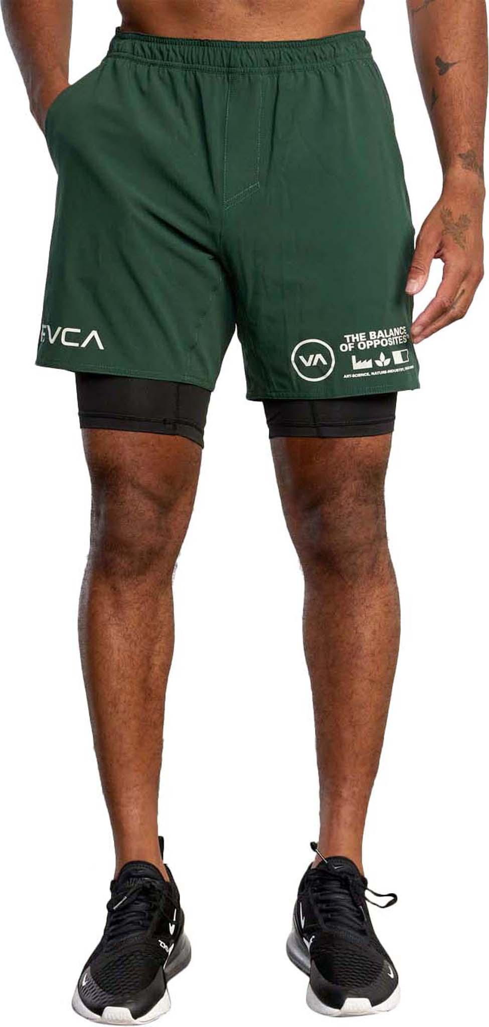 Product gallery image number 6 for product Yogger Train 2-In-1 18 In Workout Shorts - Men's 