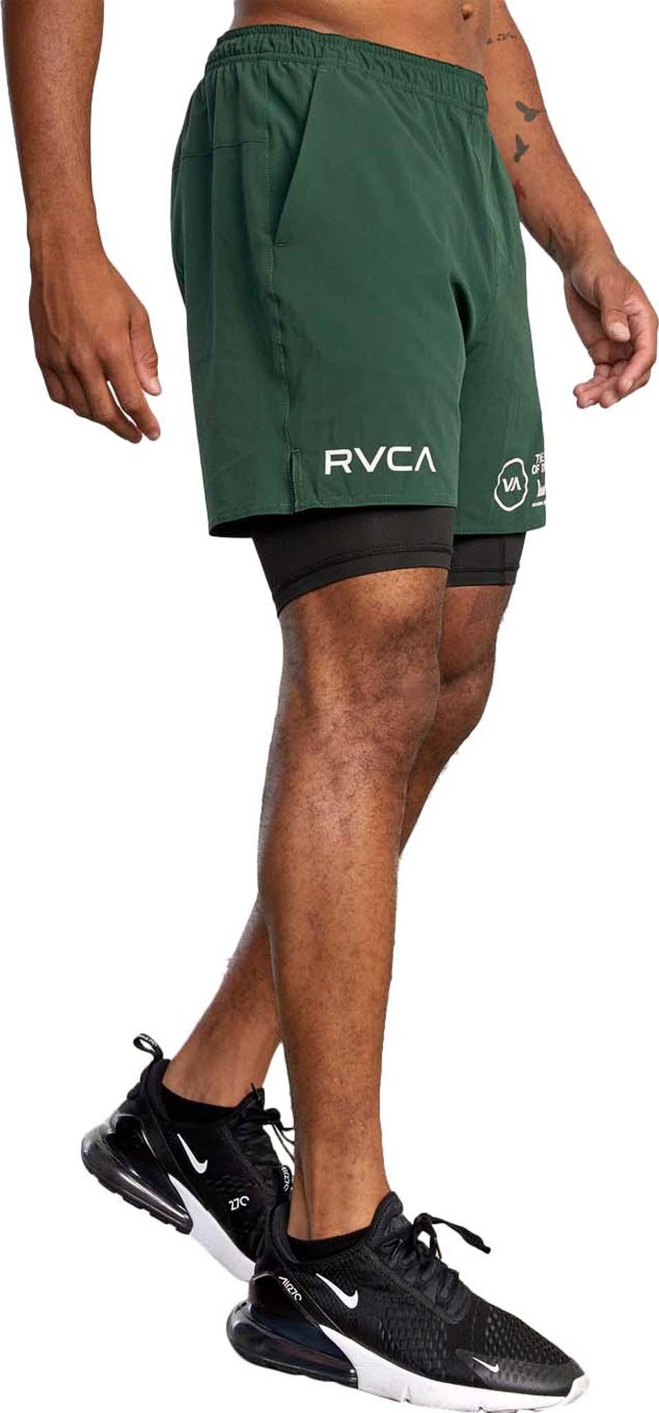 Product gallery image number 9 for product Yogger Train 2-In-1 18 In Workout Shorts - Men's 
