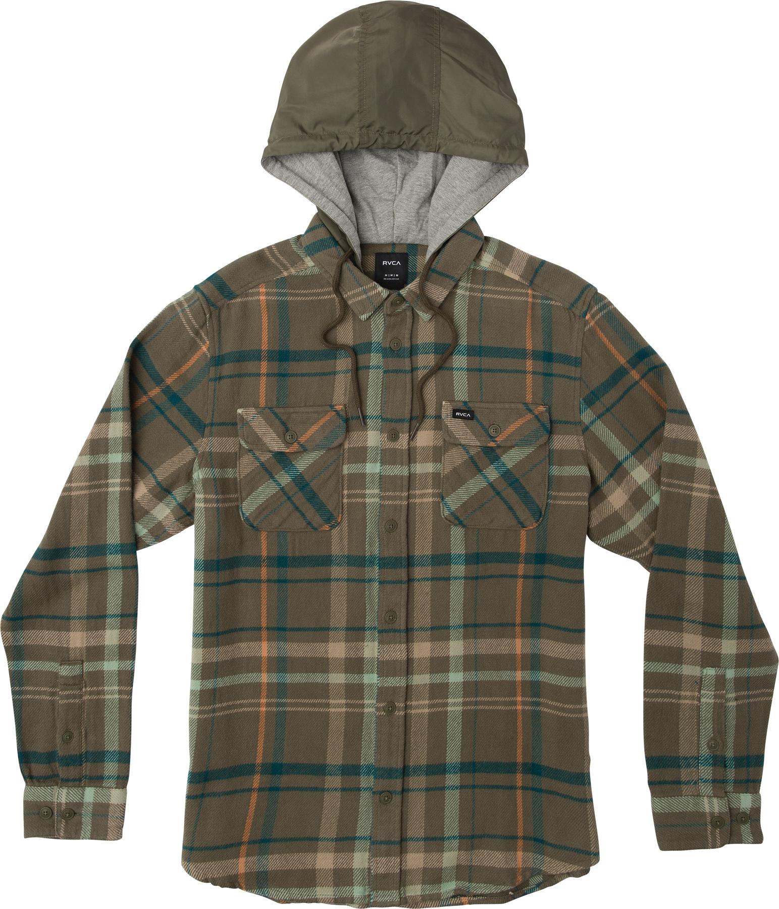 Product gallery image number 1 for product Essex Plaid Hooded Flannel - Men's