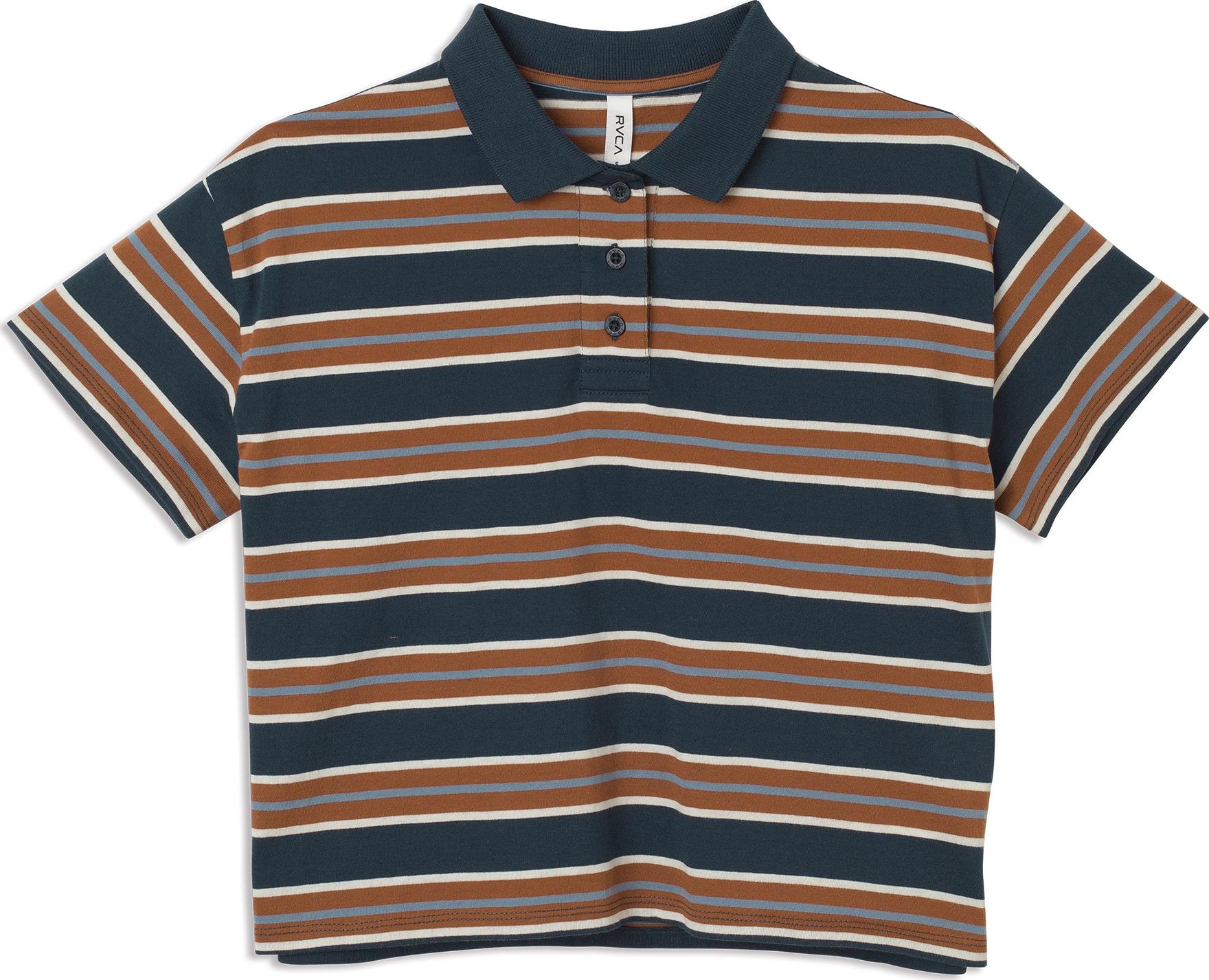 Product gallery image number 1 for product Polar Striped Knit Polo Shirt - Women's