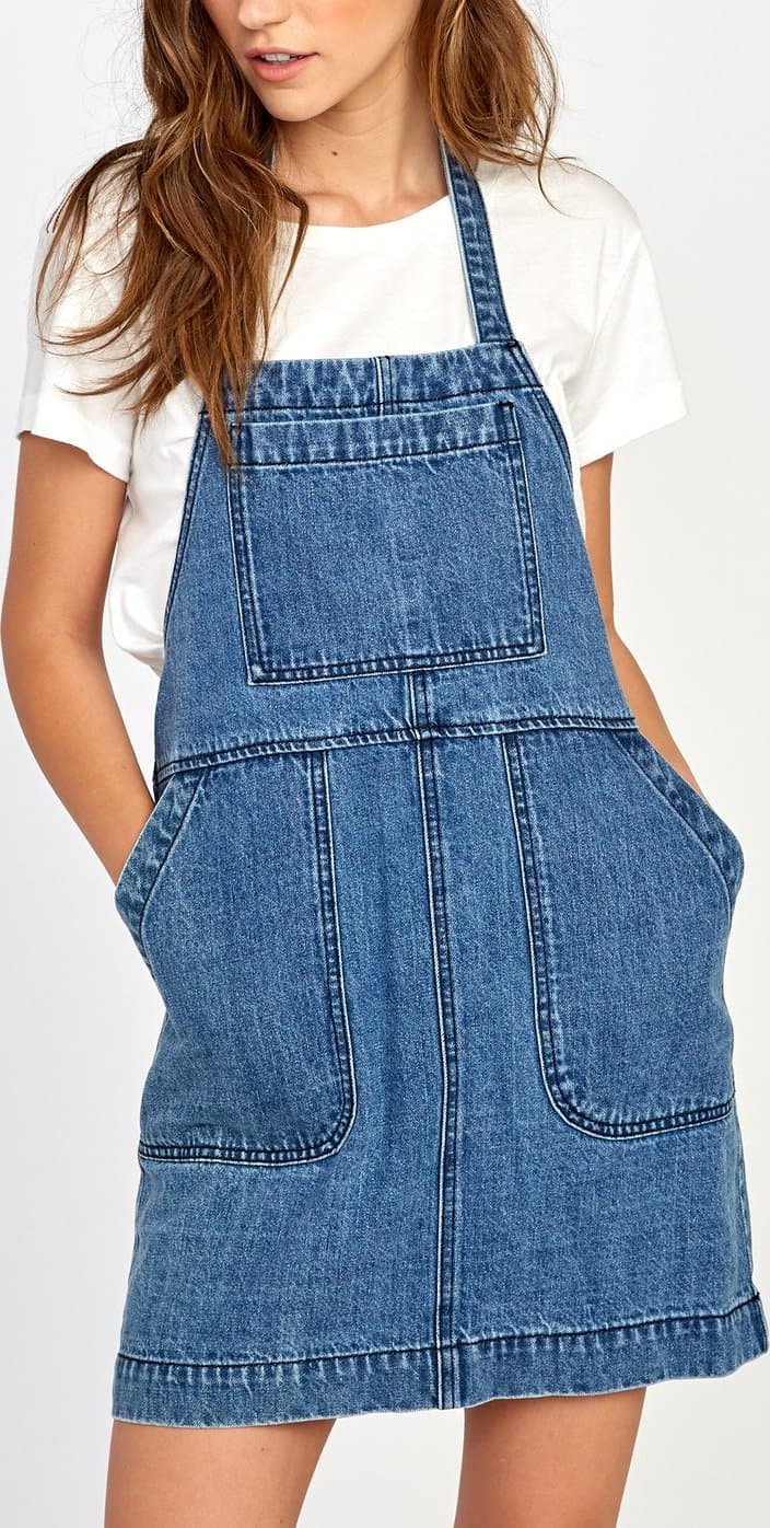 Product gallery image number 1 for product Bolt Out Denim Dress - Women's