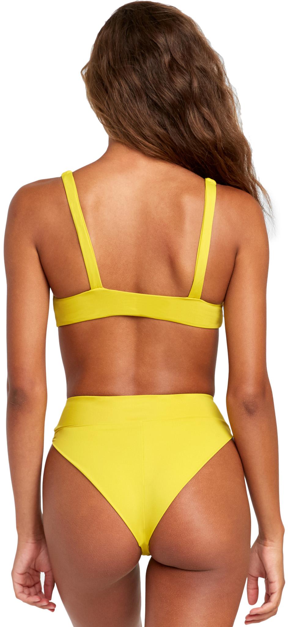 Product gallery image number 4 for product Solid Tie Front Bikini Top - Women's