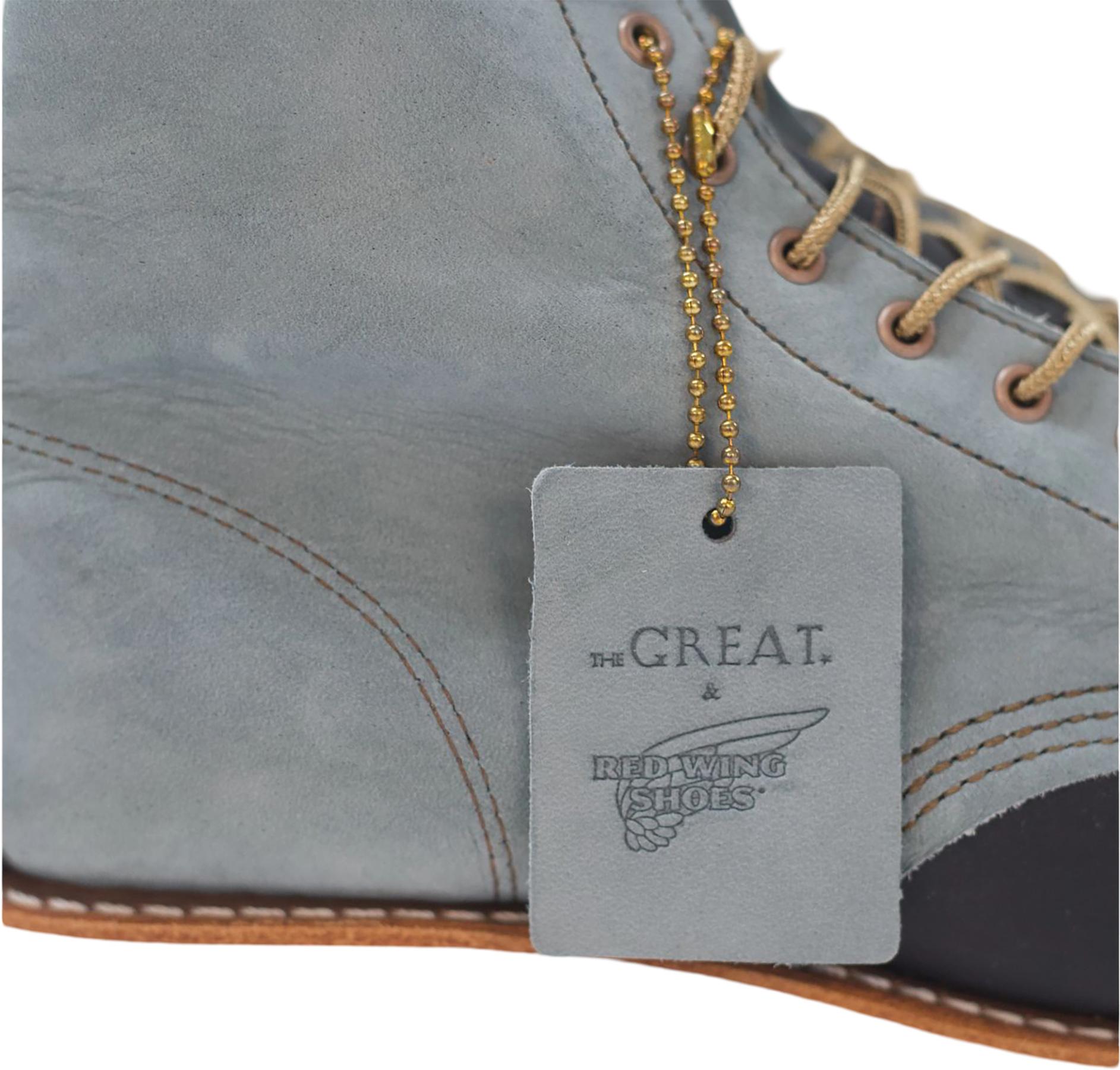 Product gallery image number 4 for product The Red Wing Shoes x The Great Classic Moc Oro Russet 6 Inches Leather Boots - Women's