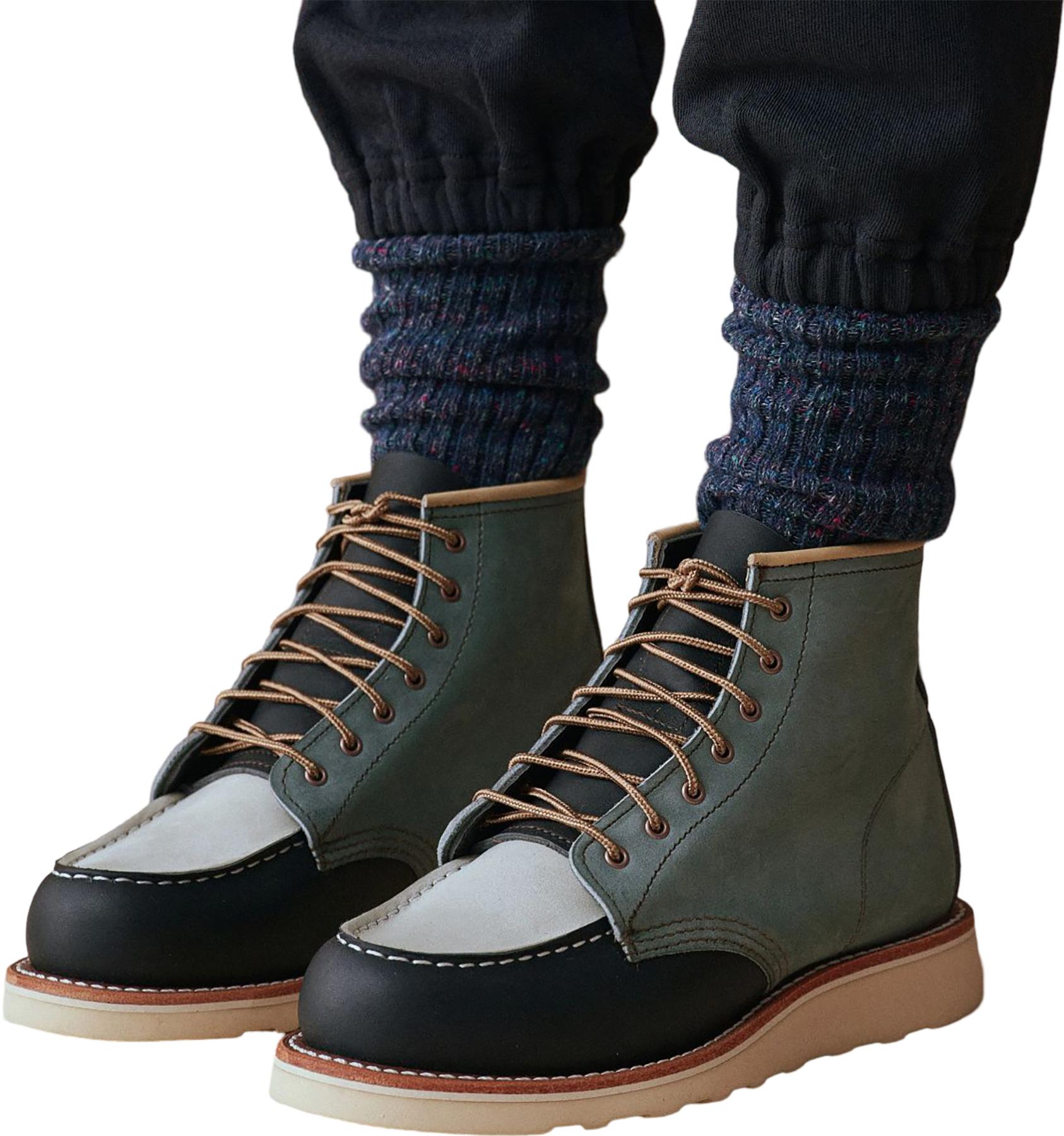 Product gallery image number 7 for product The Red Wing Shoes x The Great Classic Moc Oro Russet 6 Inches Leather Boots - Women's